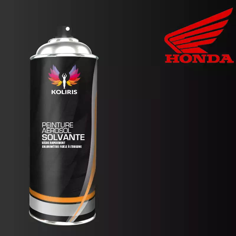 Bombe de peinture moto solvant Honda Moto 400ml