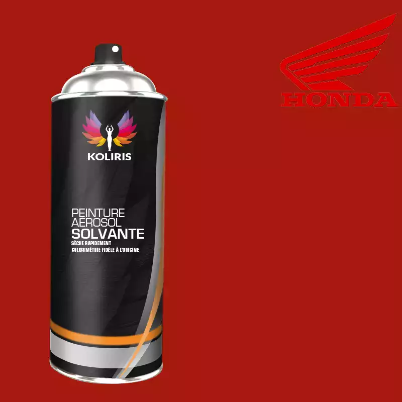 Bombe de peinture moto solvant Honda Moto 400ml