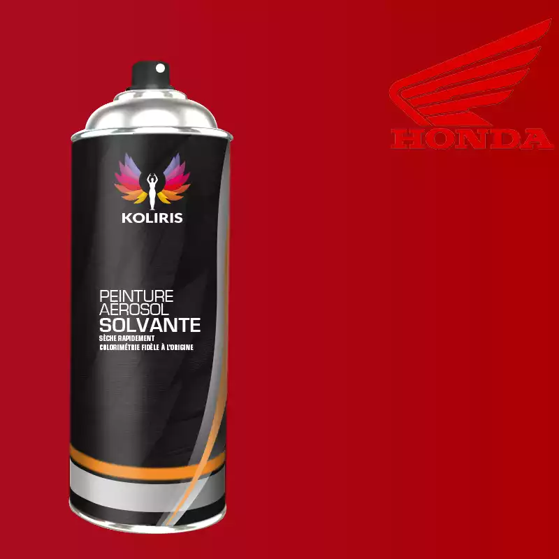 Bombe de peinture moto solvant Honda Moto 400ml