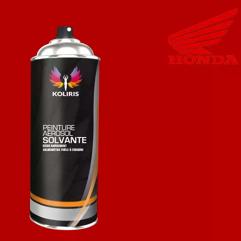 Bombe de peinture moto solvant Honda Moto 400ml