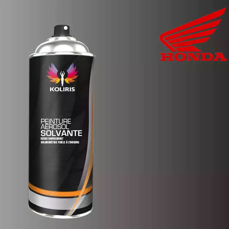 Bombe de peinture moto solvant Honda Moto 400ml
