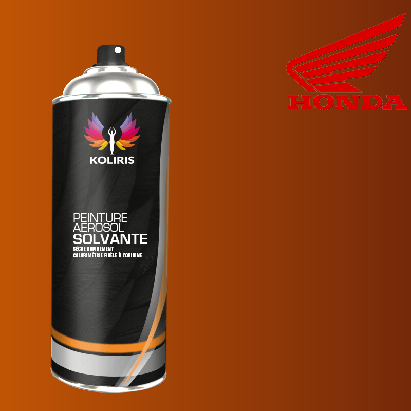 Bombe de peinture moto solvant Honda Moto 400ml