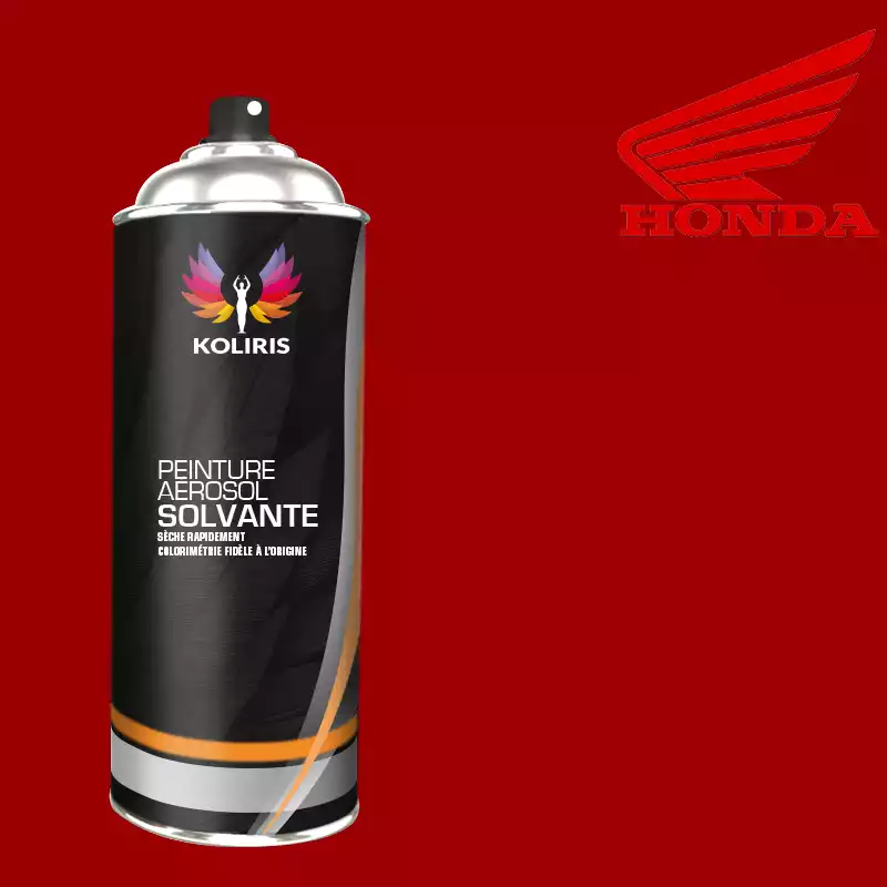 Bombe de peinture moto solvant Honda Moto 400ml