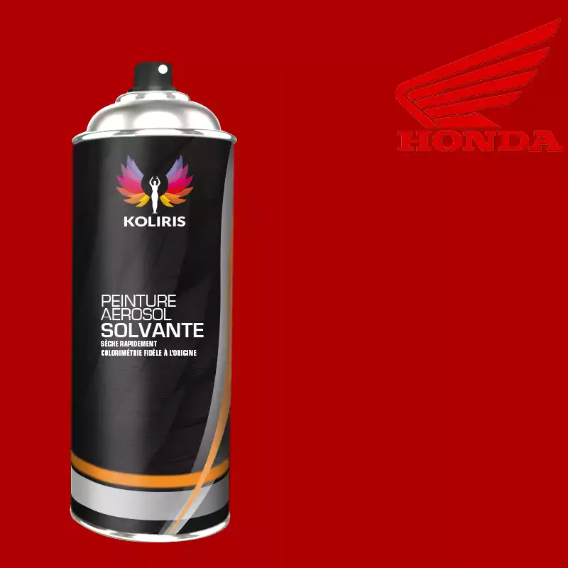 Bombe de peinture moto solvant Honda Moto 400ml