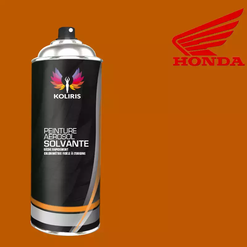 Bombe de peinture moto solvant Honda Moto 400ml