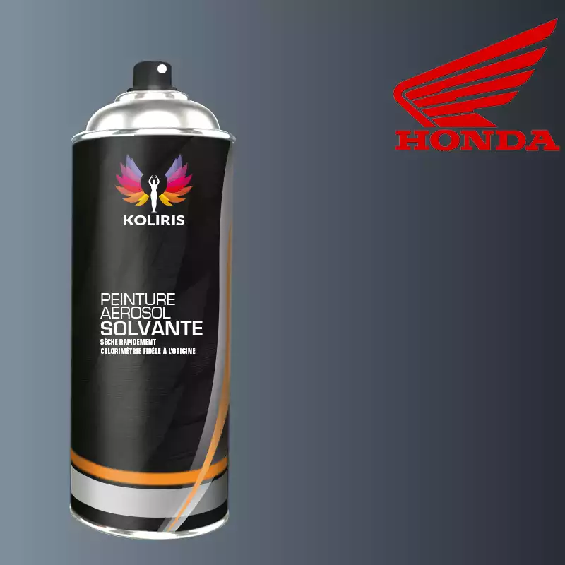 Bombe de peinture moto solvant Honda Moto 400ml