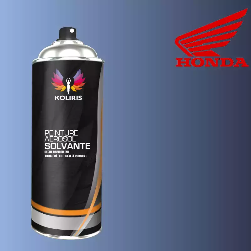 Bombe de peinture moto solvant Honda Moto 400ml