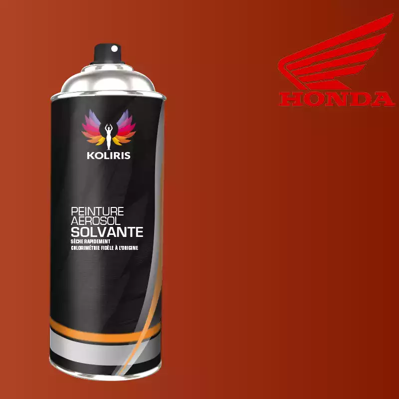 Bombe de peinture moto solvant Honda Moto 400ml