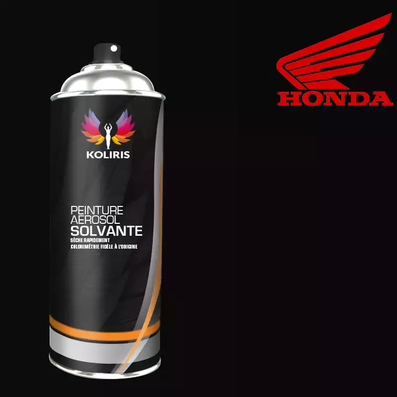 Bombe de peinture moto solvant Honda Moto 400ml