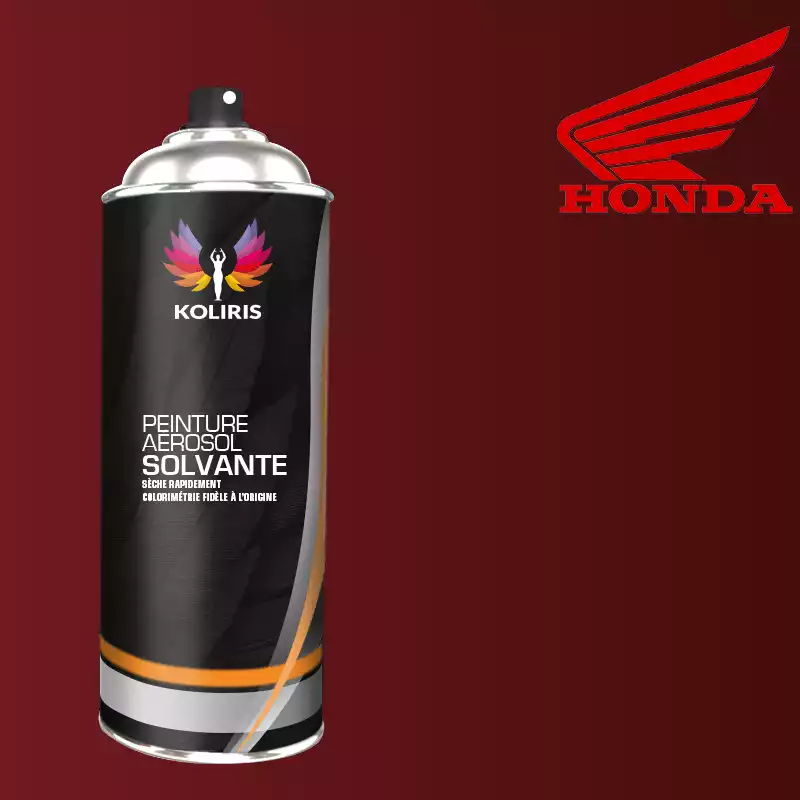 Bombe de peinture moto solvant Honda Moto 400ml