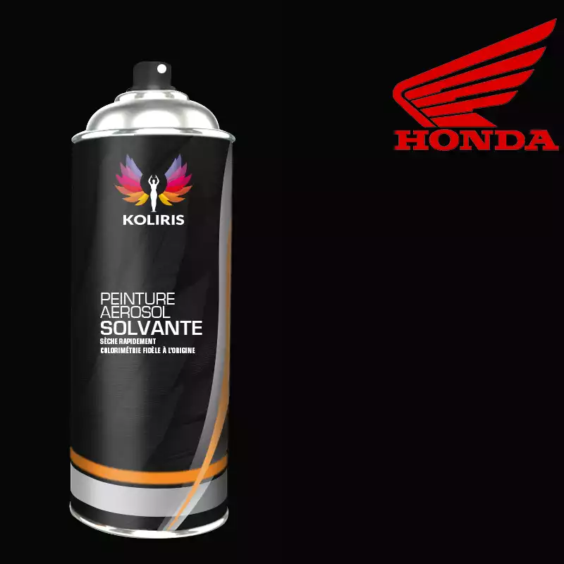 Bombe de peinture moto solvant Honda Moto 400ml