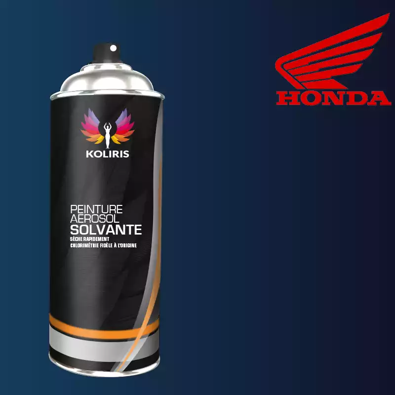 Bombe de peinture moto solvant Honda Moto 400ml