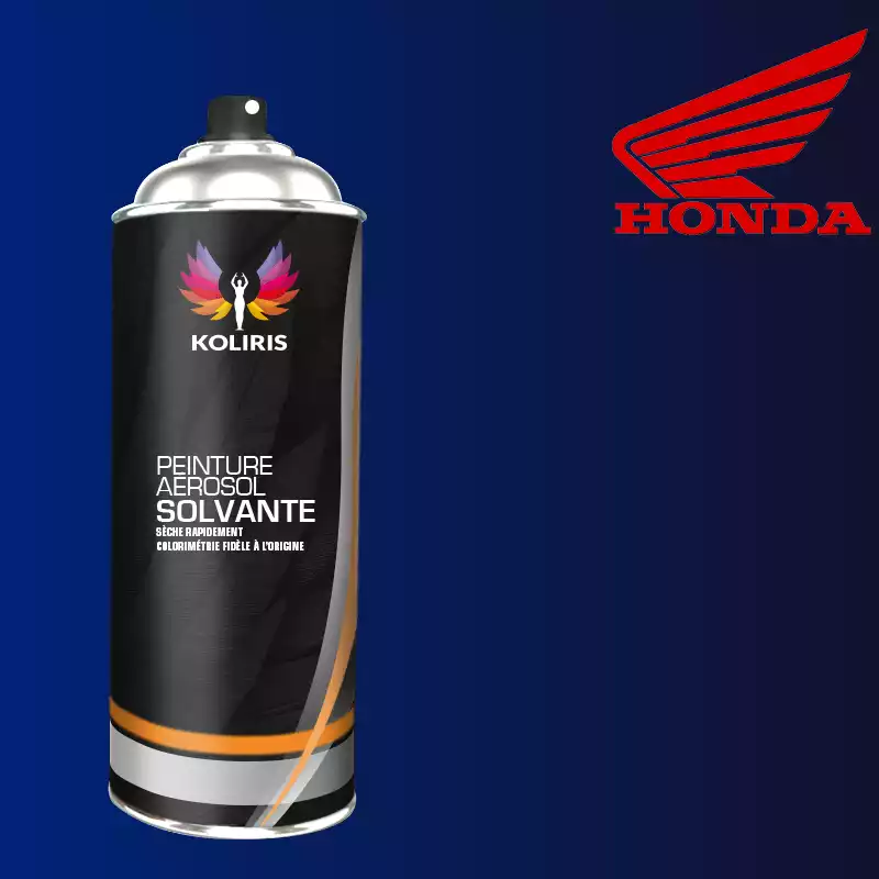 Bombe de peinture moto solvant Honda Moto 400ml