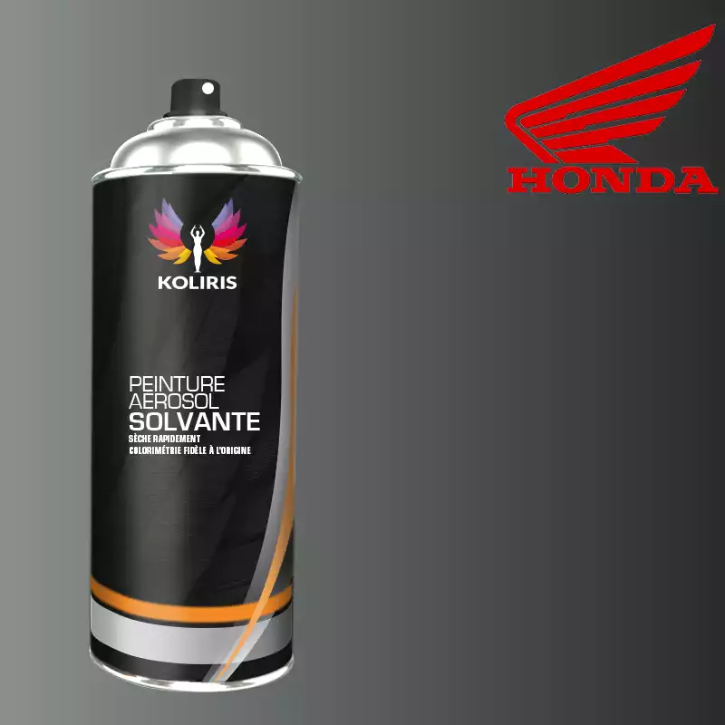 Bombe de peinture moto solvant Honda Moto 400ml