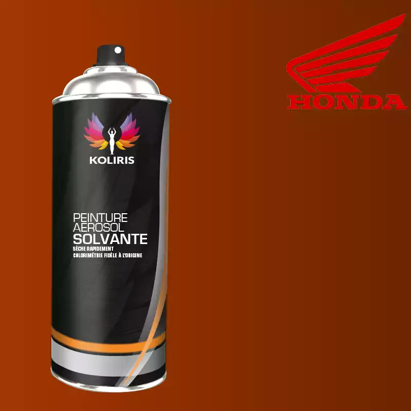 Bombe de peinture moto solvant Honda Moto 400ml