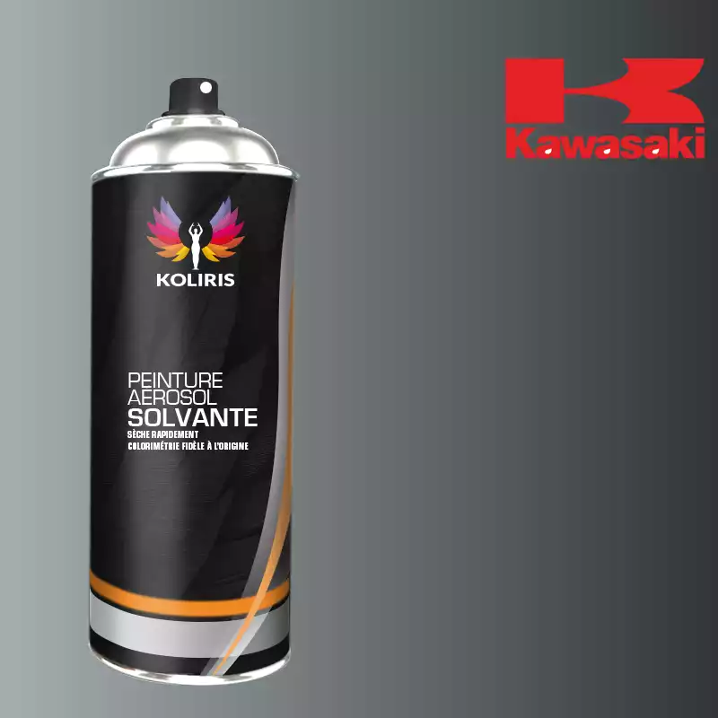 Bombe de peinture moto solvant Kawasaki Moto 400ml