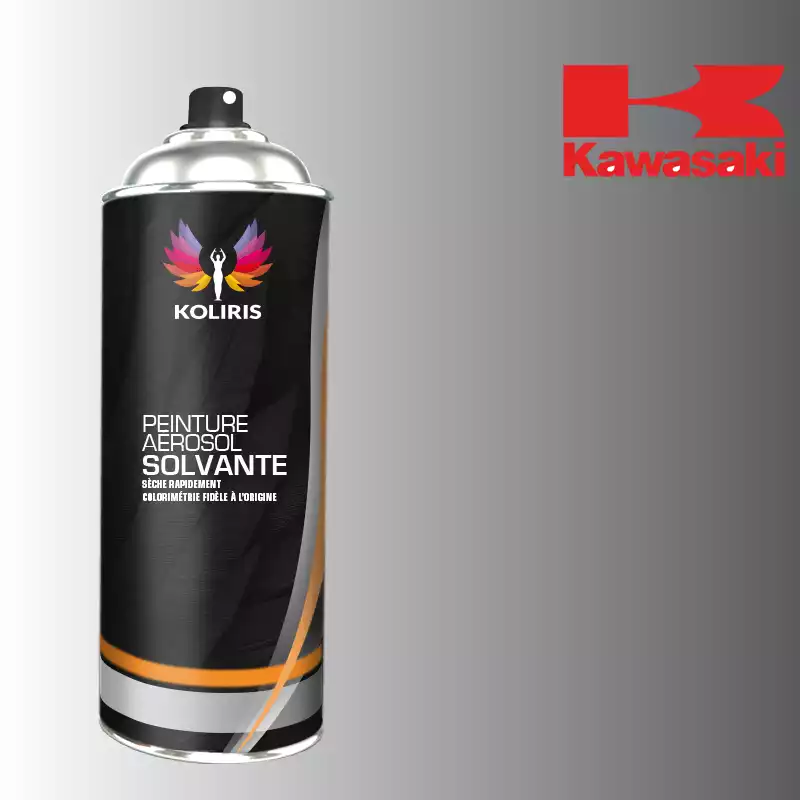 Bombe de peinture moto solvant Kawasaki Moto 400ml