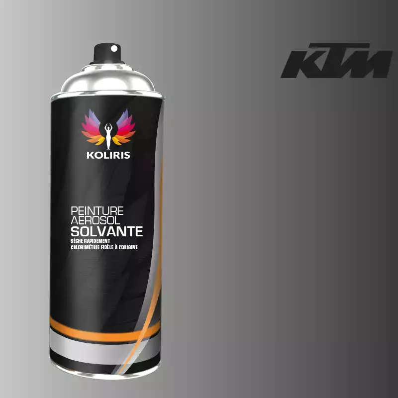 Bombe de peinture moto solvant Ktm Moto 400ml