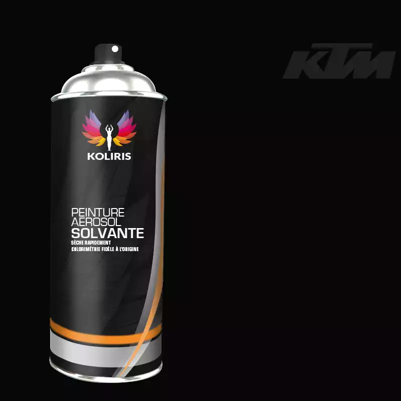 Bombe de peinture moto solvant Ktm Moto 400ml