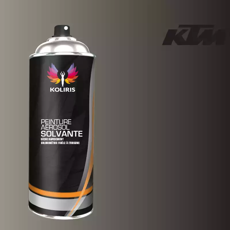 Bombe de peinture moto solvant Ktm Moto 400ml