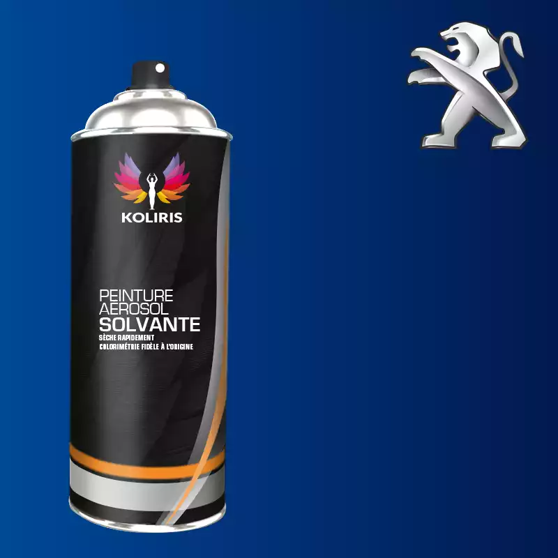 Bombe de peinture moto solvant Peugeot Moto 400ml