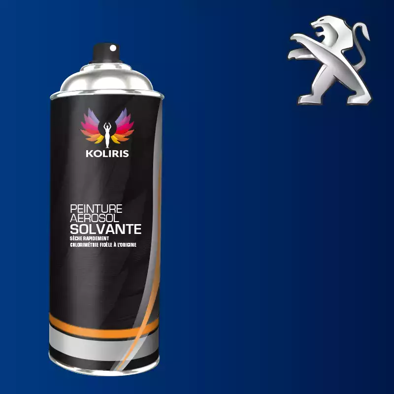 Bombe de peinture moto solvant Peugeot Moto 400ml