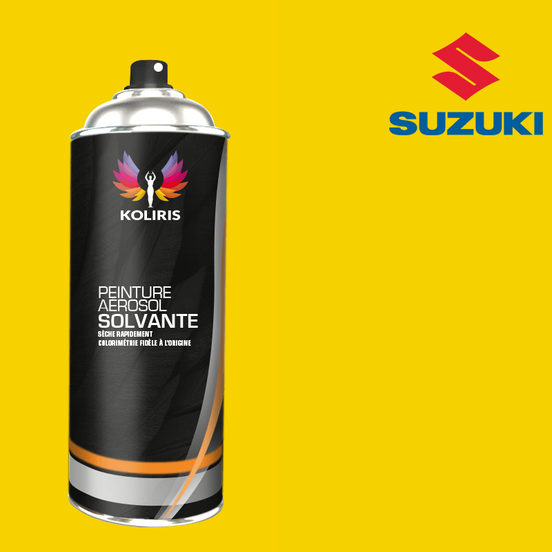 Bombe de peinture moto solvant Suzuki Moto 400ml