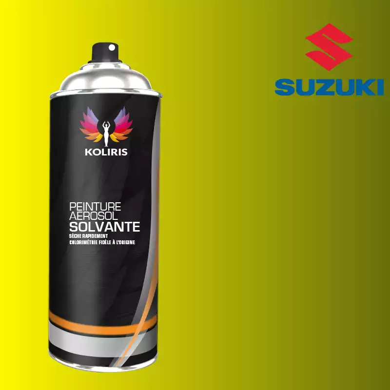 Bombe de peinture moto solvant Suzuki Moto 400ml