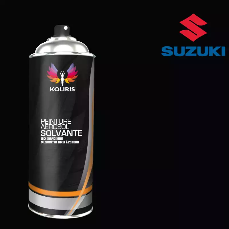 Bombe de peinture moto solvant Suzuki Moto 400ml