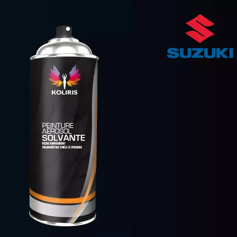 Bombe de peinture moto solvant Suzuki Moto 400ml