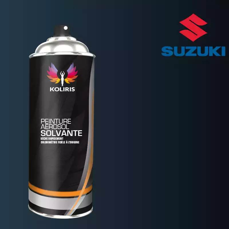 Bombe de peinture moto solvant Suzuki Moto 400ml