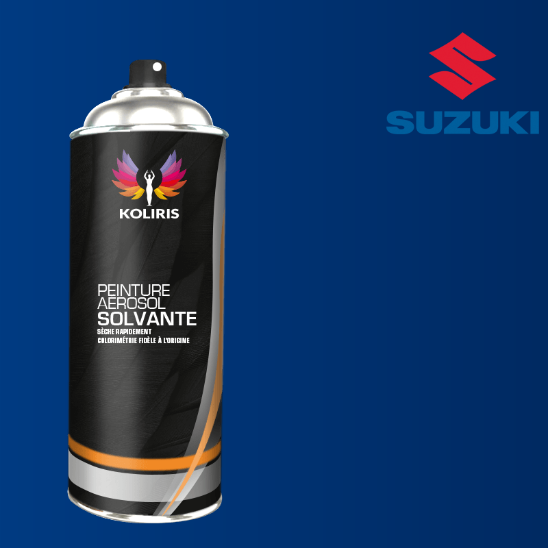 Bombe de peinture moto solvant Suzuki Moto 400ml