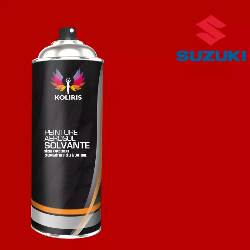 Bombe de peinture moto solvant Suzuki Moto 400ml