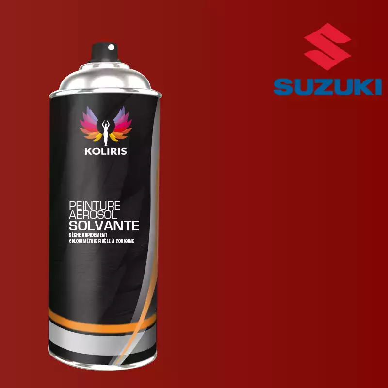 Bombe de peinture moto solvant Suzuki Moto 400ml