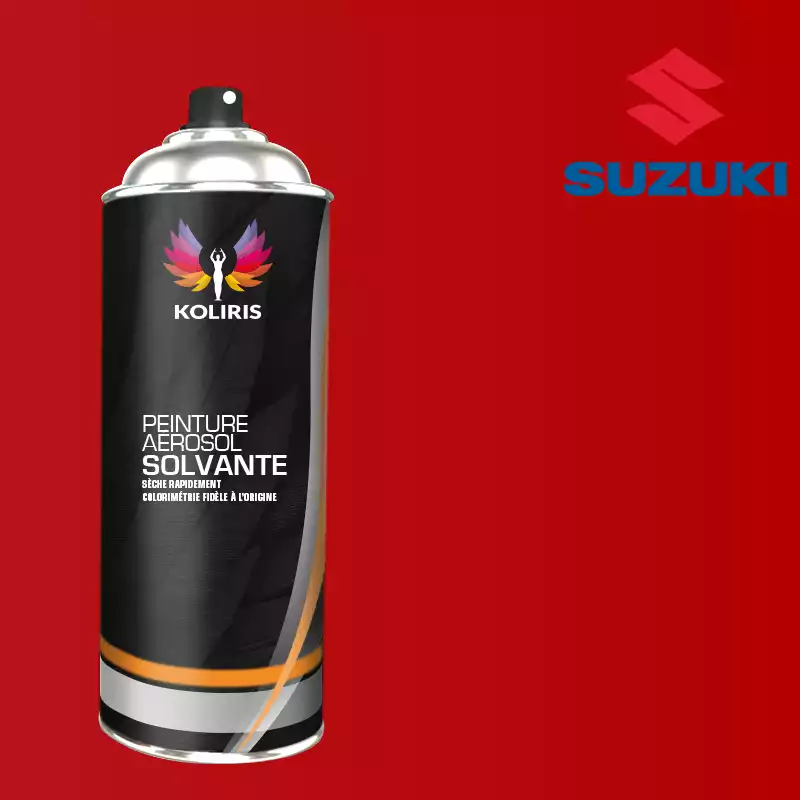 Bombe de peinture moto solvant Suzuki Moto 400ml