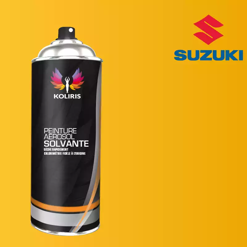 Bombe de peinture moto solvant Suzuki Moto 400ml