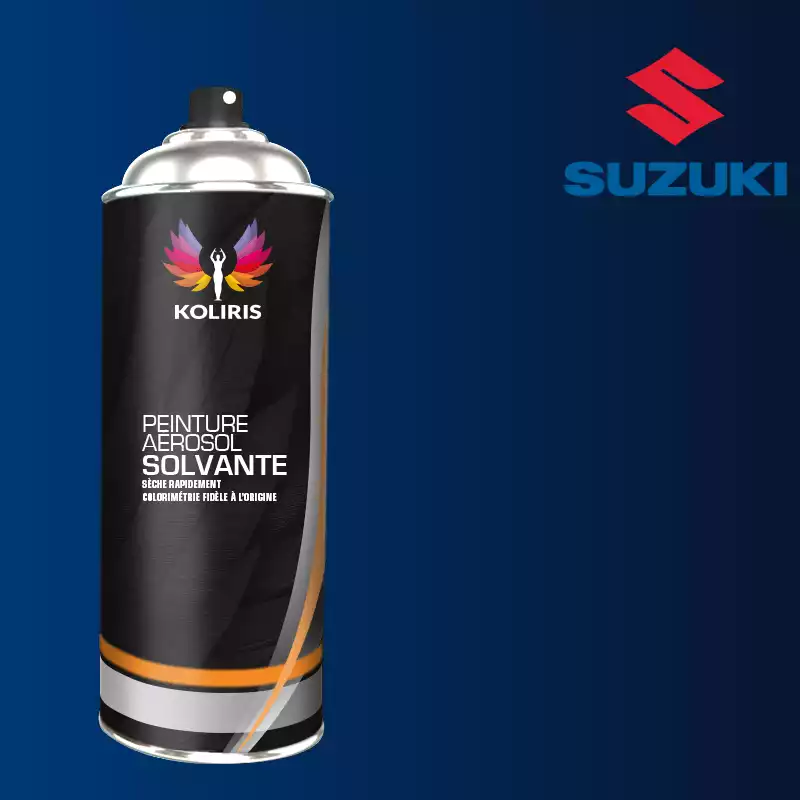 Bombe de peinture moto solvant Suzuki Moto 400ml