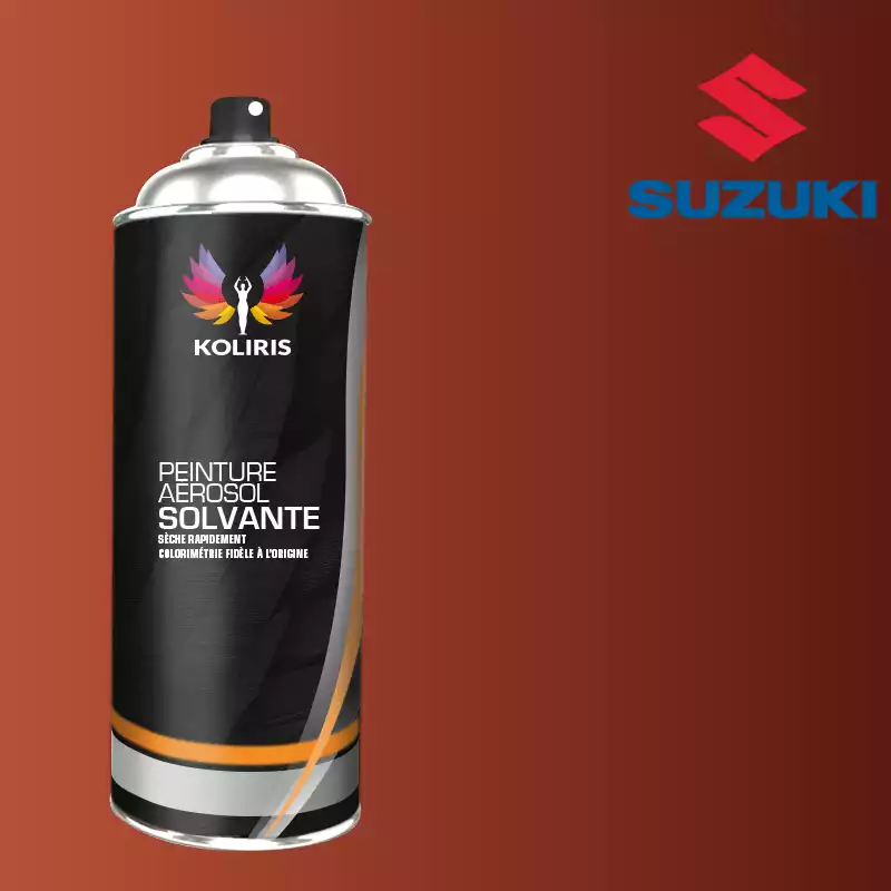 Bombe de peinture moto solvant Suzuki Moto 400ml