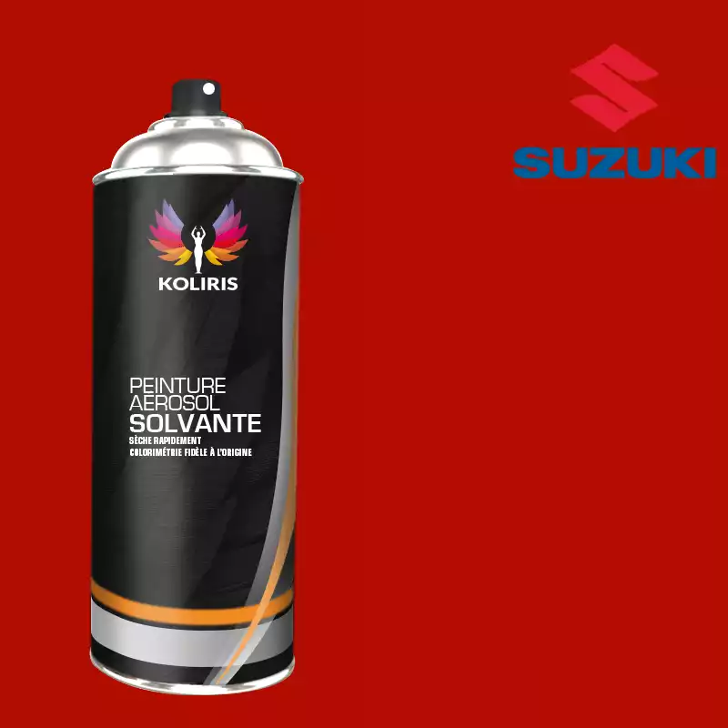 Bombe de peinture moto solvant Suzuki Moto 400ml