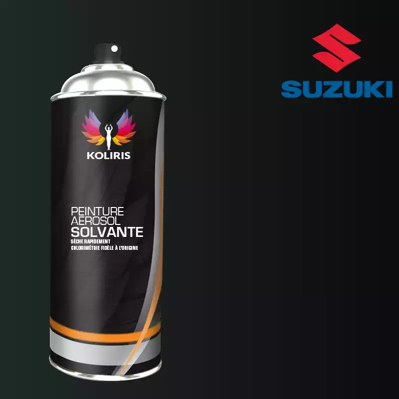 Bombe de peinture moto solvant Suzuki Moto 400ml