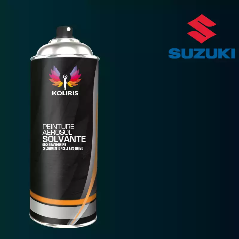 Bombe de peinture moto solvant Suzuki Moto 400ml