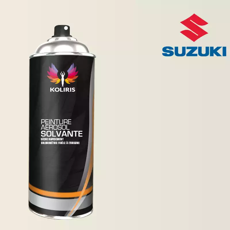 Bombe de peinture moto solvant Suzuki Moto 400ml