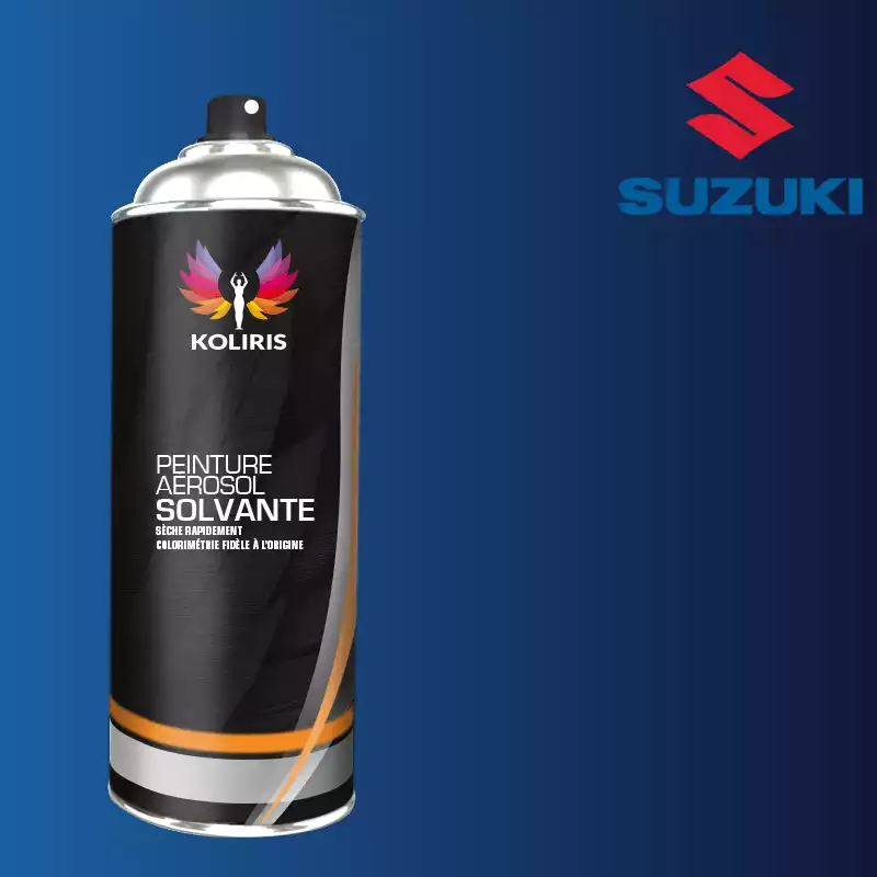 Bombe de peinture moto solvant Suzuki Moto 400ml