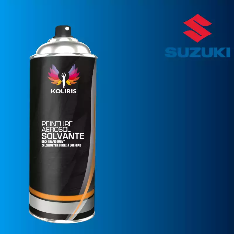 Bombe de peinture moto solvant Suzuki Moto 400ml