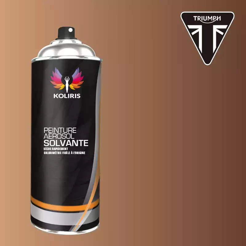 Bombe de peinture moto solvant Triumph Moto 400ml