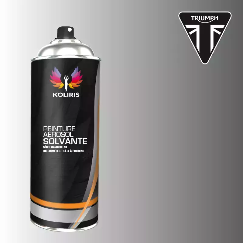 Bombe de peinture moto solvant Triumph Moto 400ml