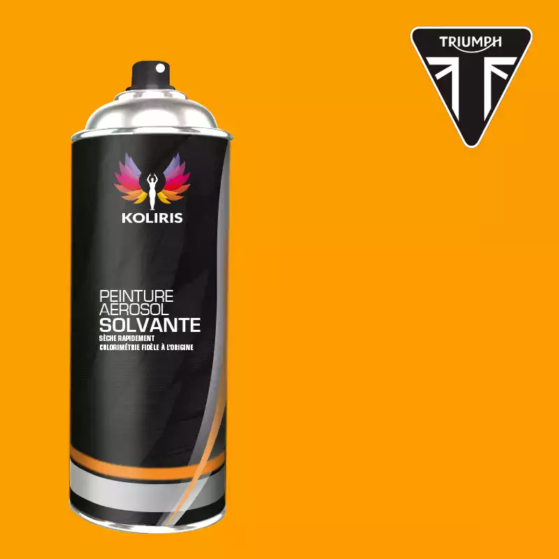 Bombe de peinture moto solvant Triumph Moto 400ml