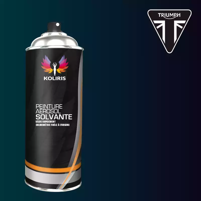 Bombe de peinture moto solvant Triumph Moto 400ml