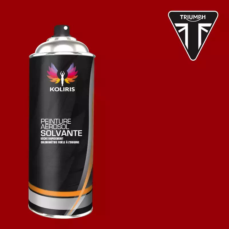 Bombe de peinture moto solvant Triumph Moto 400ml