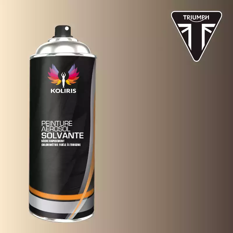 Bombe de peinture moto solvant Triumph Moto 400ml